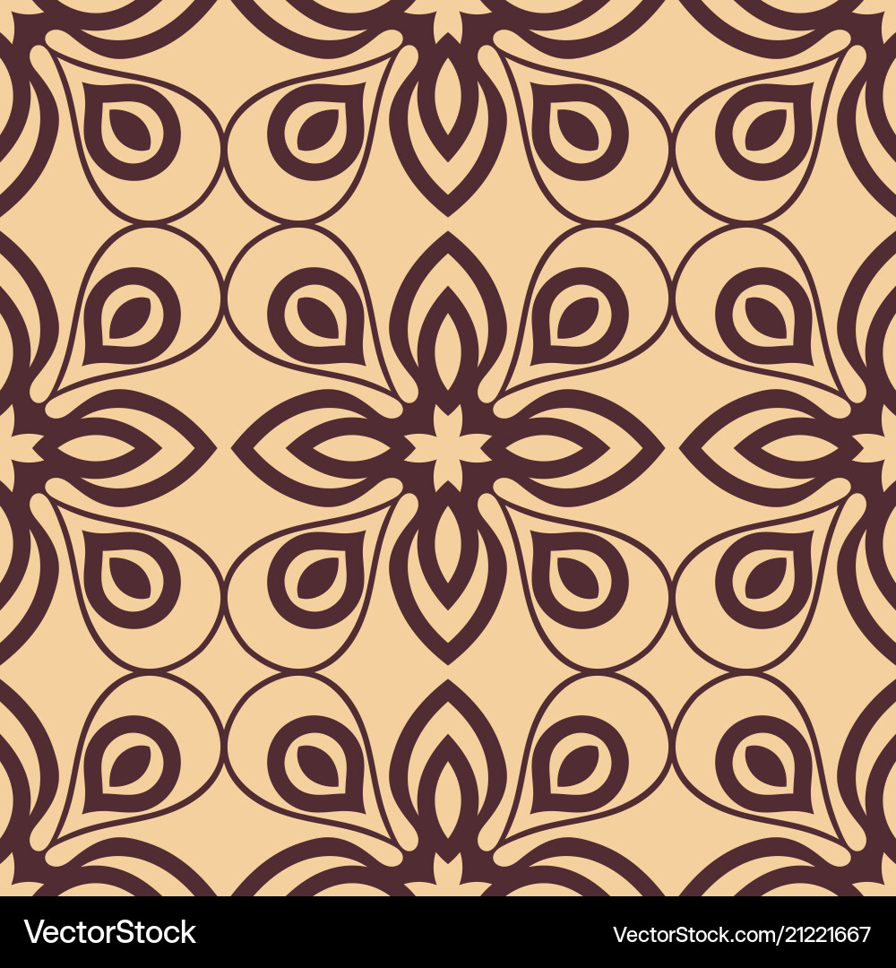 Ornamental seamless pattern Royalty Free Vector Image