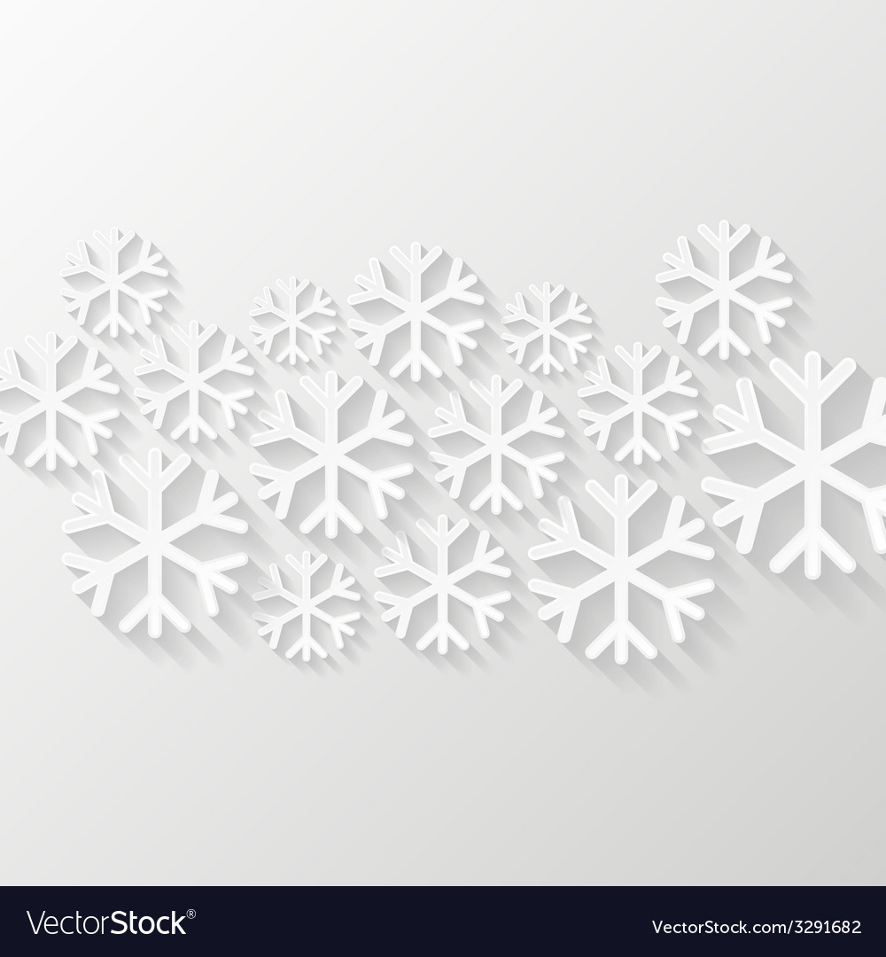 Abstract background with snowflakes Royalty Free Vector