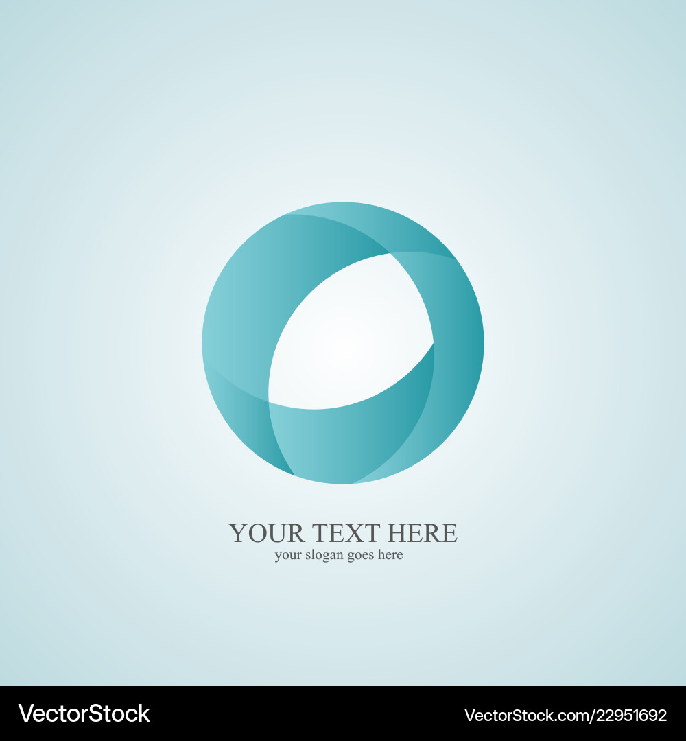 Logo design element with business card template Vector Image