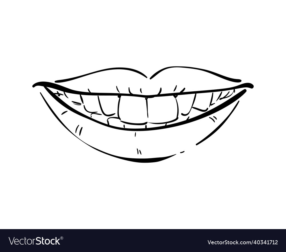 Lips Royalty Free Vector Image - VectorStock