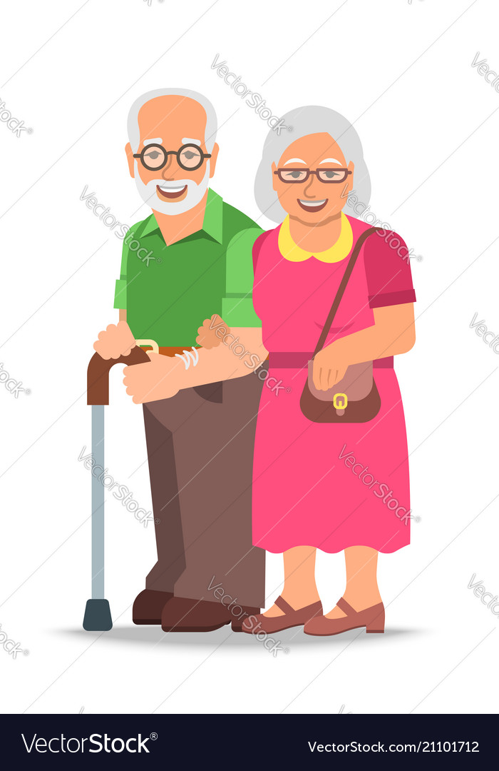 Mature Couple Standing