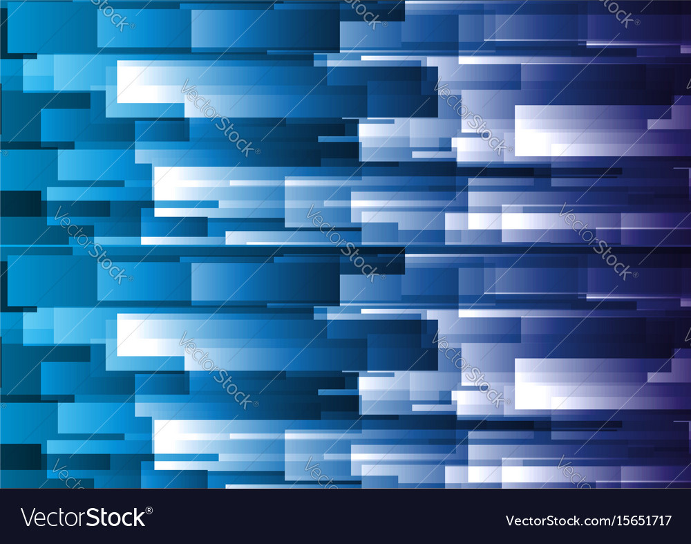 Abstract Blue Geometric Square Background