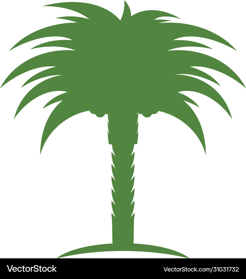 Date palm logo Royalty Free Vector Image - VectorStock