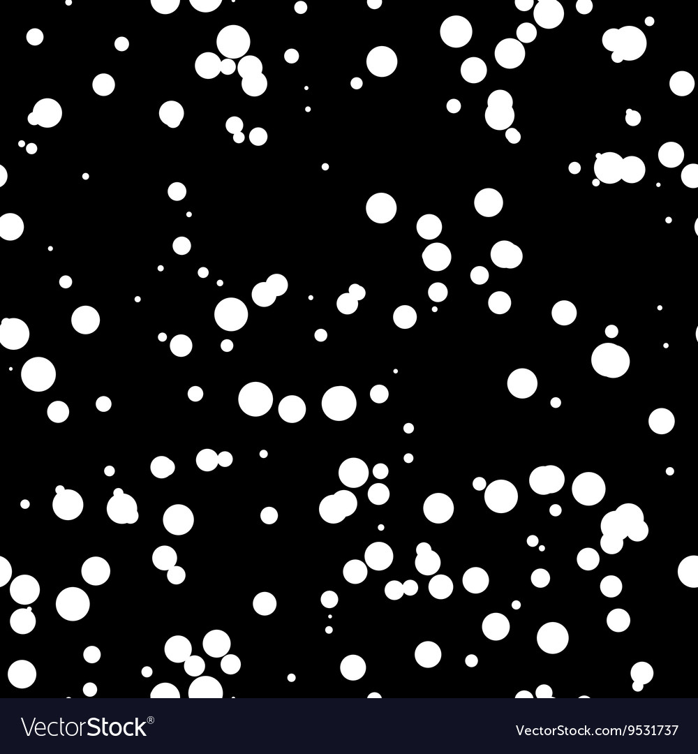 Black abstract background with circles Royalty Free Vector