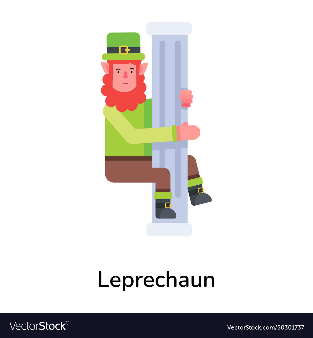 Leprechaun Royalty Free Vector Image - VectorStock