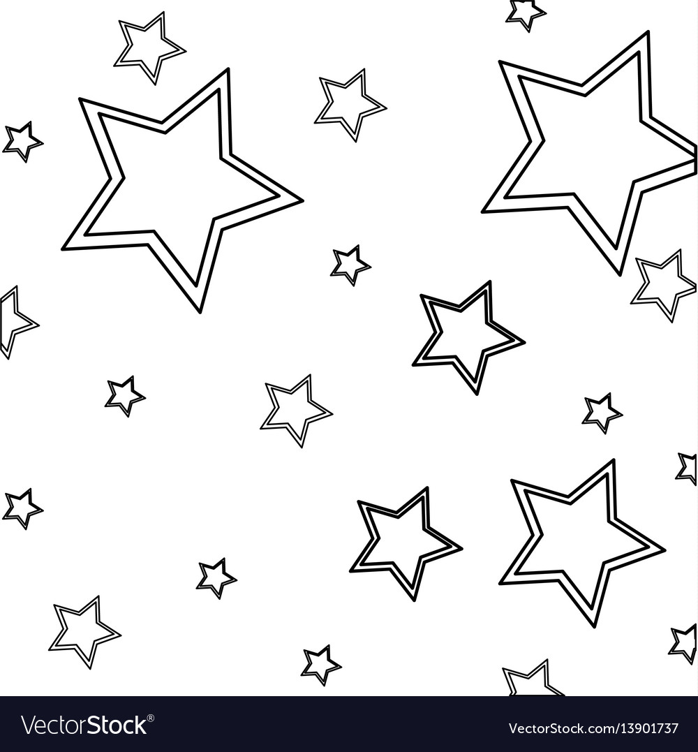 Star shape symbol Royalty Free Vector Image - VectorStock