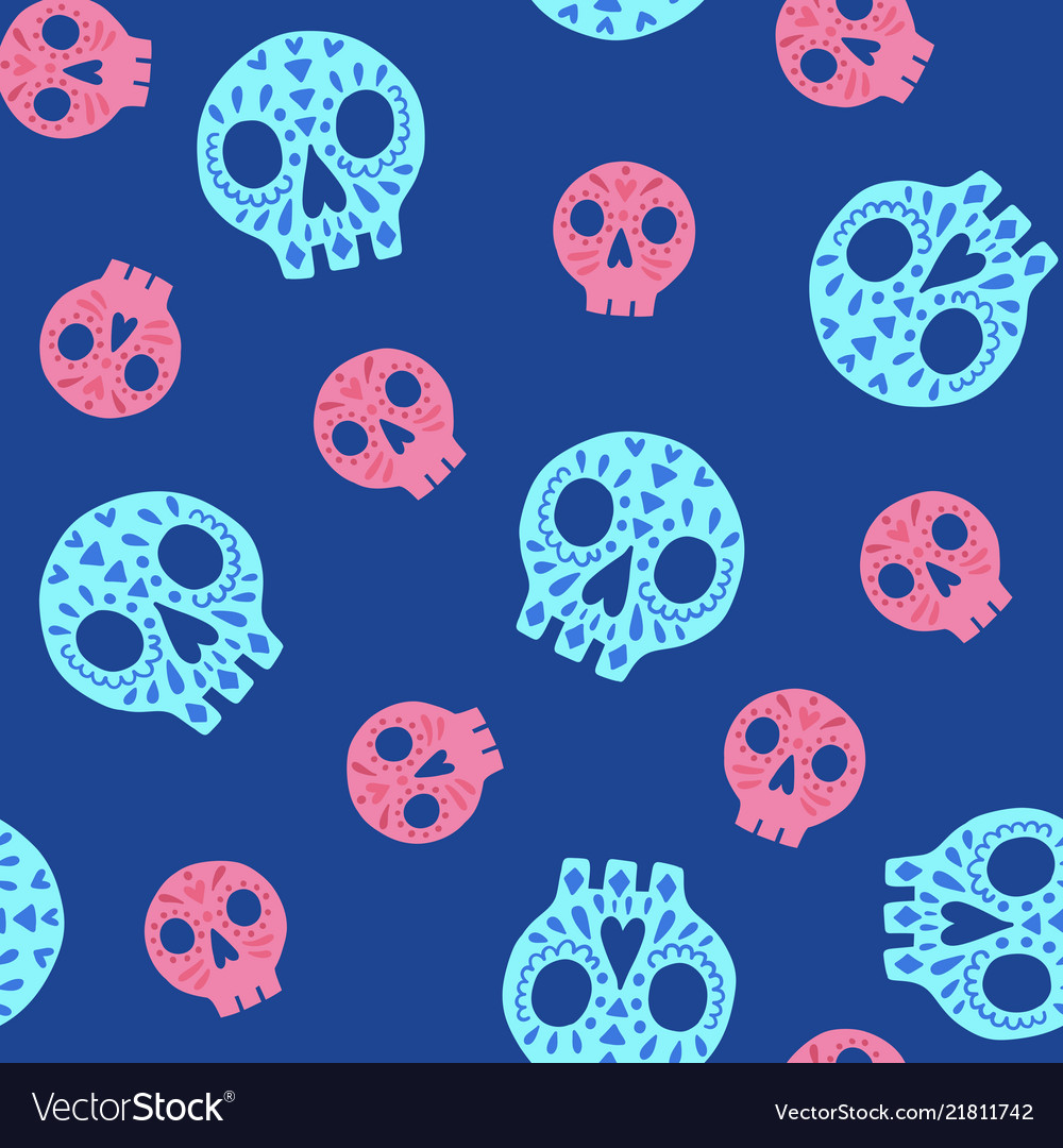 Halloween pattern vector image Halloween pattern