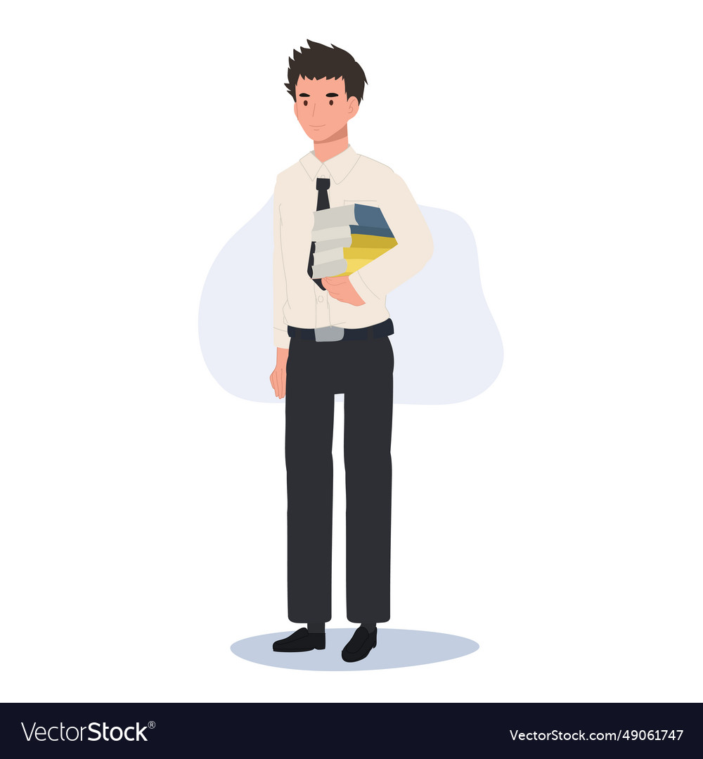 Academic Lifestyle Of Thai College Student Vector Image