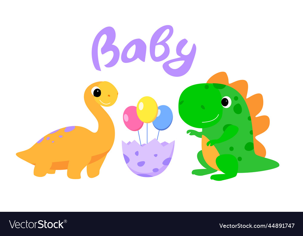 Premium Vector  Cute dino for your design project