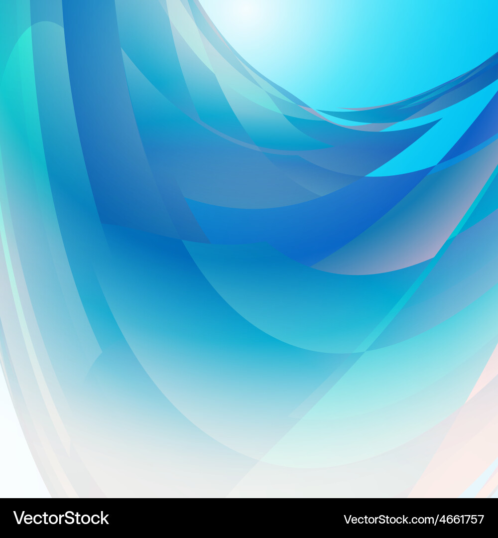 Abstract blue background square Royalty Free Vector Image
