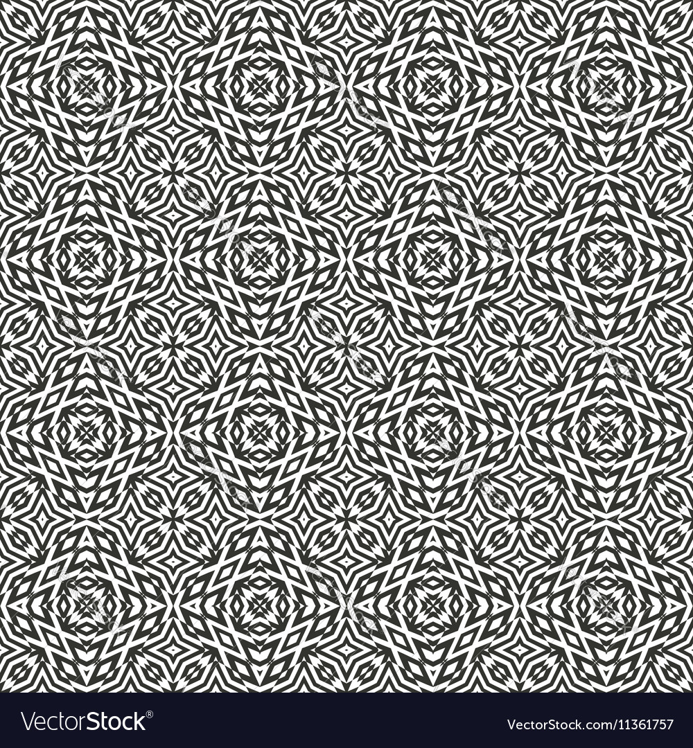 Optical art abstract seamless pattern