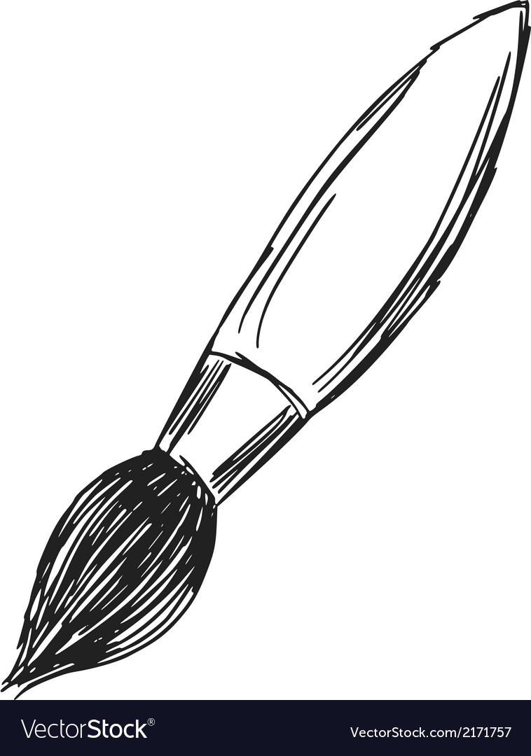 paintbrush vector painting