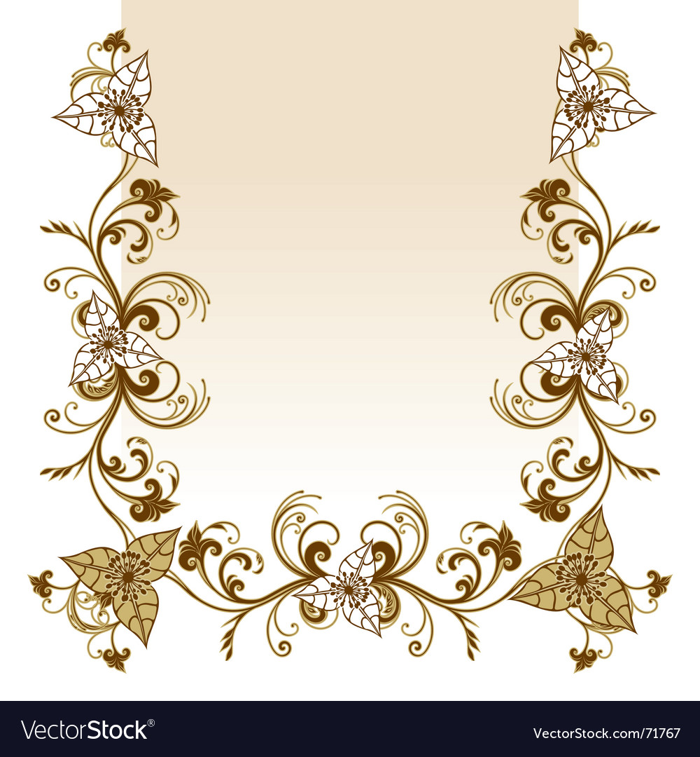 Page frame Royalty Free Vector Image - VectorStock