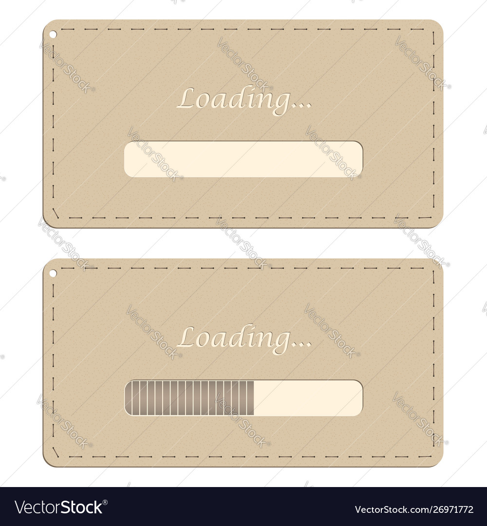 Loading web design handmade Royalty Free Vector Image