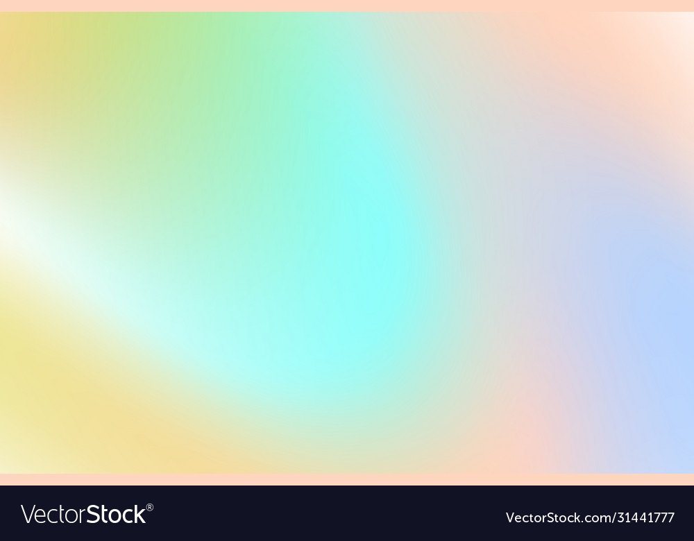 Abstract holographic gradient background Vector Image