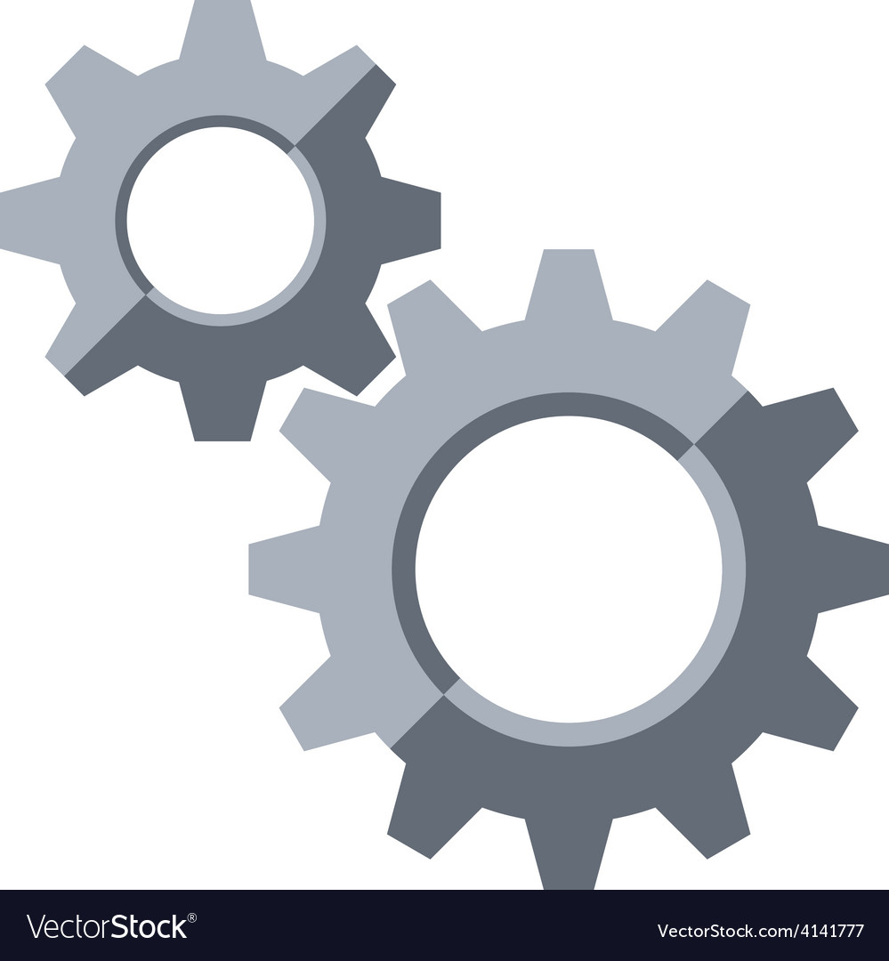 Gear icon symbol sign  Symbols, Vector art, Gears