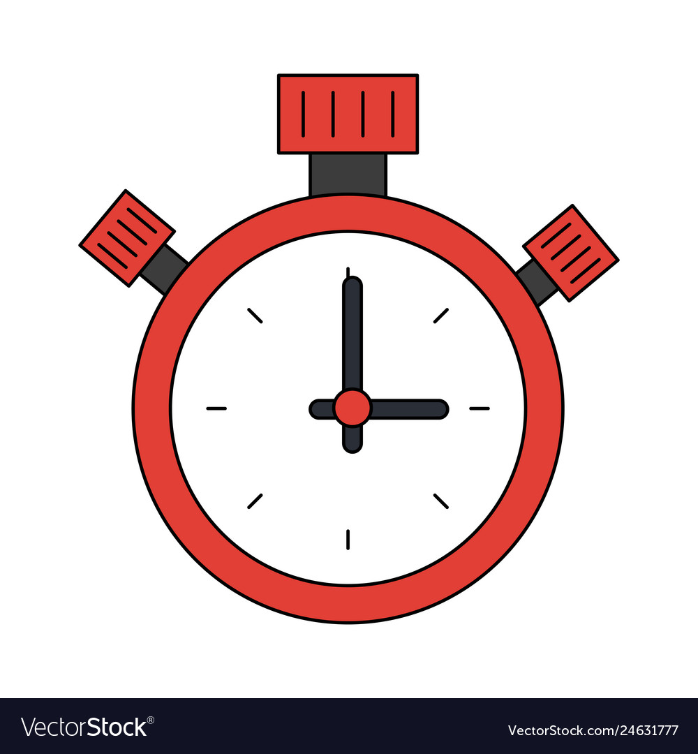 Vintage timer symbol Royalty Free Vector Image