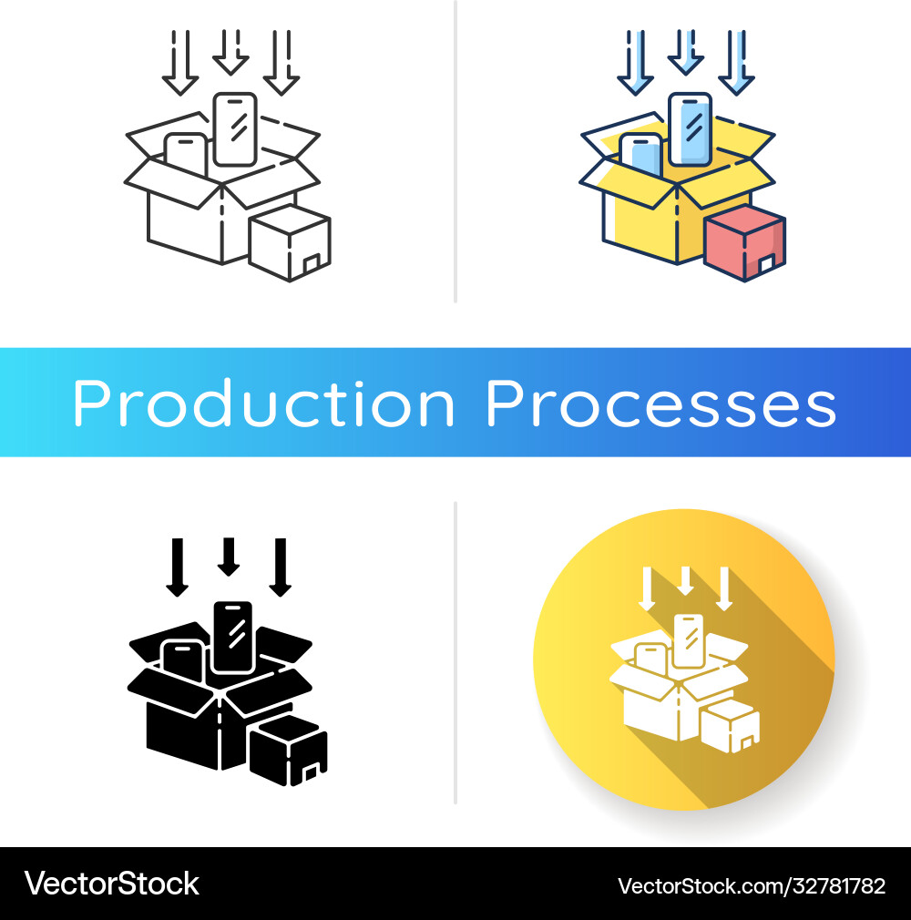 Packaging icon Royalty Free Vector Image - VectorStock