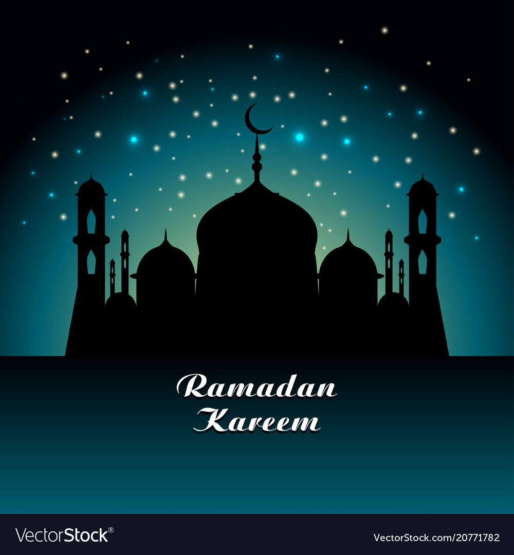 Ramadan Kareem Background Royalty Free Vector Image