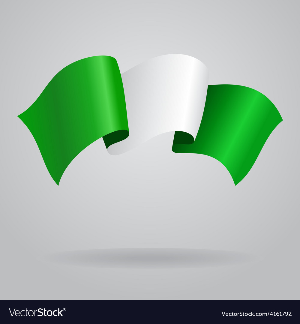 nigerian-waving-flag-royalty-free-vector-image