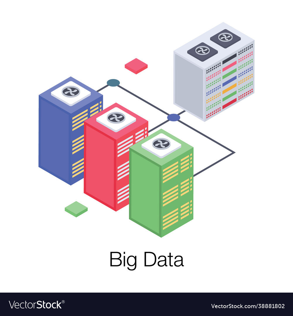 Big data Royalty Free Vector Image - VectorStock