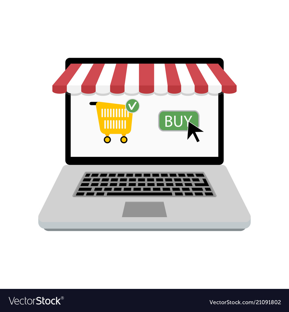 Buy online store laptop with web shop