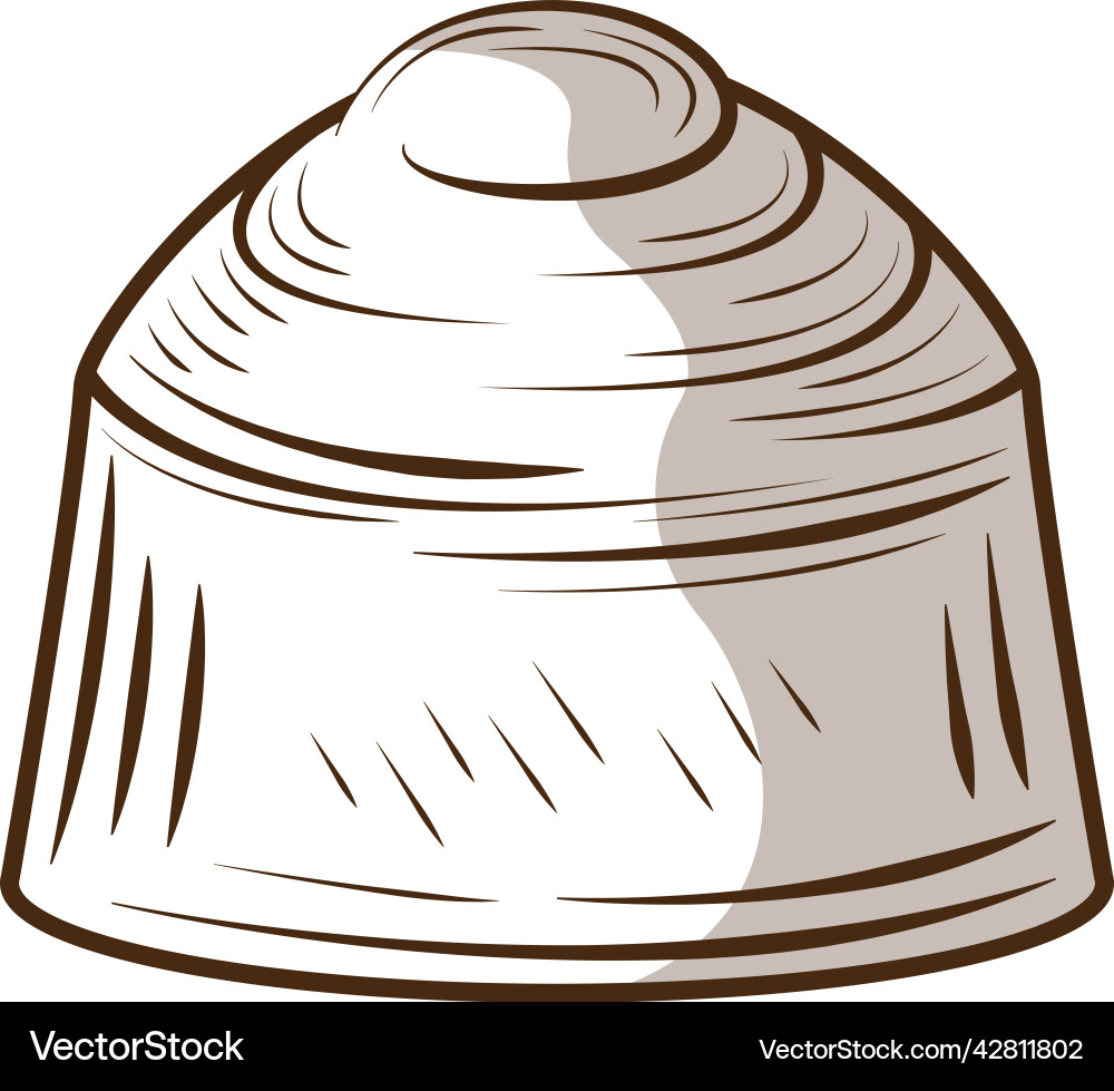 Chocolate candy icon Royalty Free Vector Image