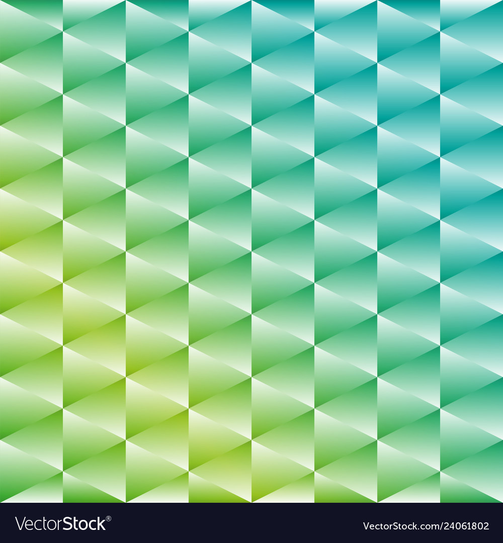 Elegant green pattern of colorful gradient Vector Image