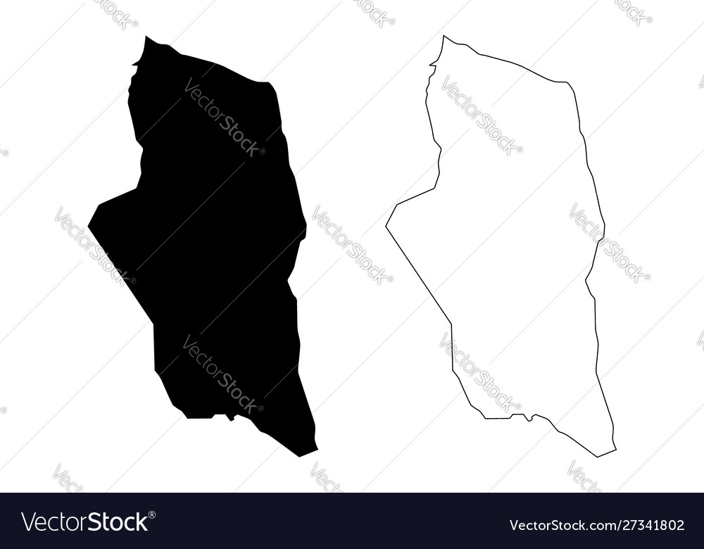 Ghat district districts libya state Royalty Free Vector