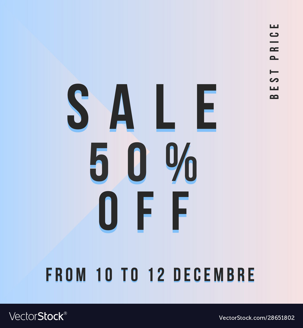 Sale Banner And Discount Promo Backgroundsflyer W Vector Image