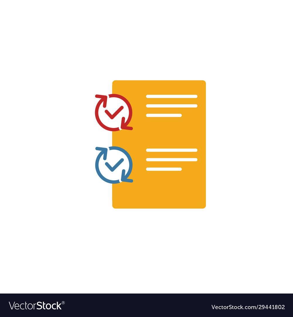 Testing icon simple element from project Vector Image