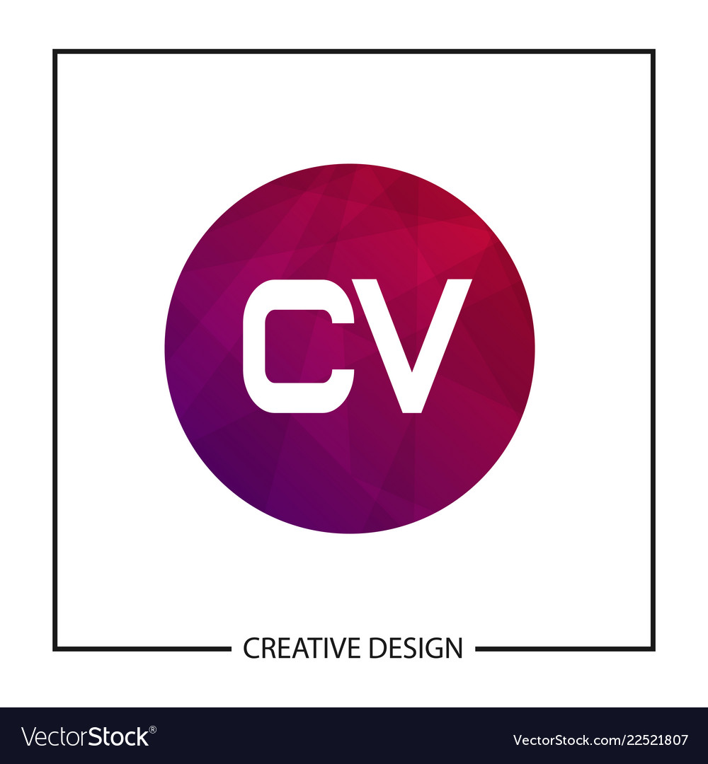 cv letter logo