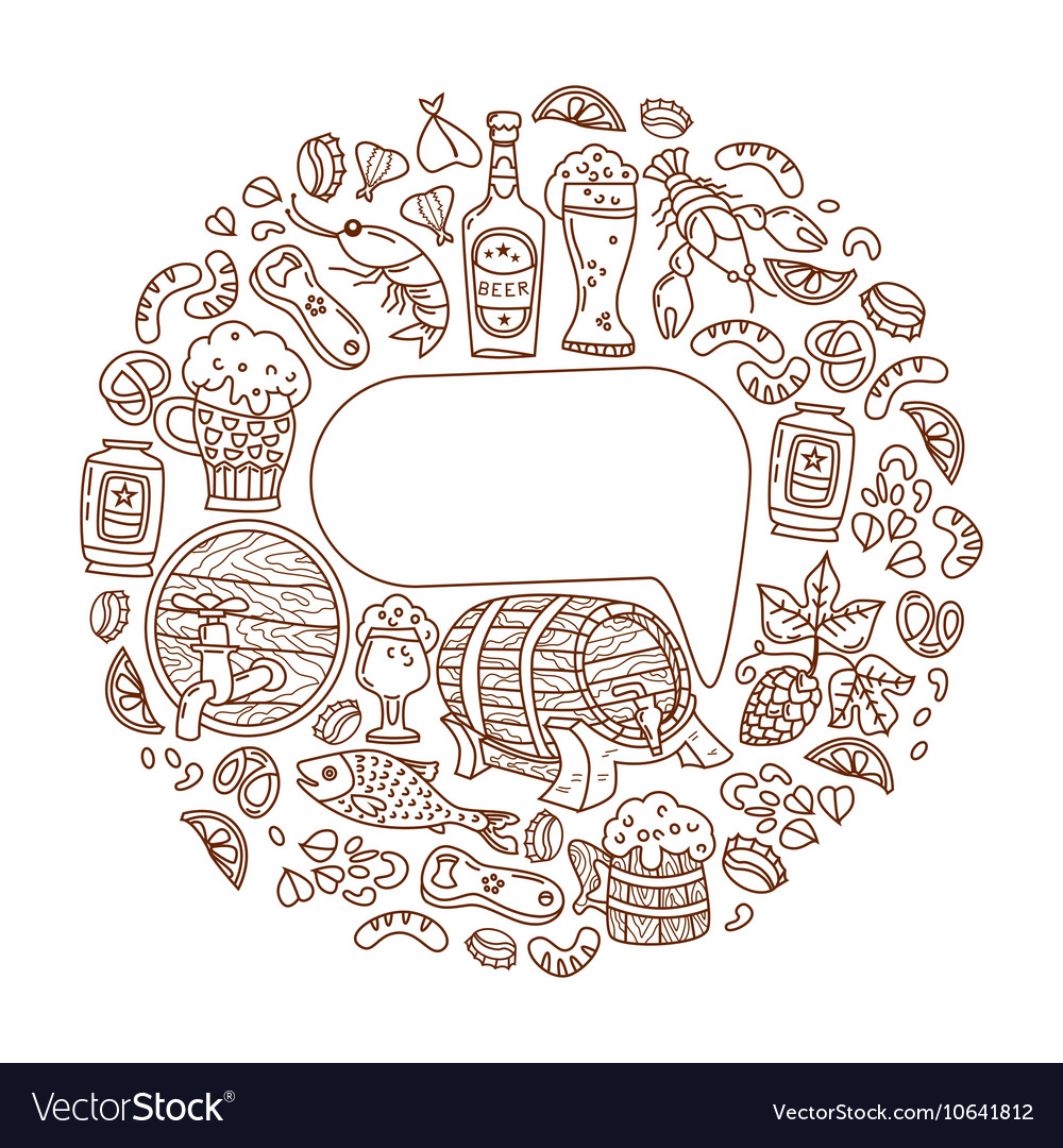Beer Icons With Place For Text Royalty Free Vector Image Beer Icons With Place For Text Royalty Free Vector Image