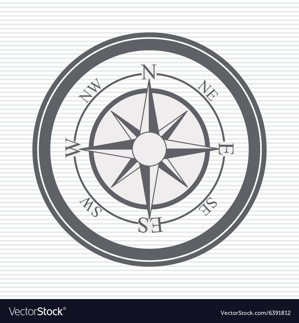 Compass design Royalty Free Vector Image - VectorStock