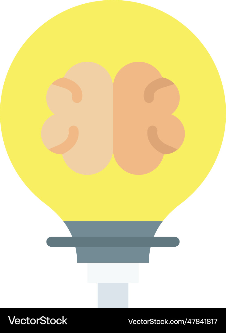 Brainstorm icon image Royalty Free Vector Image