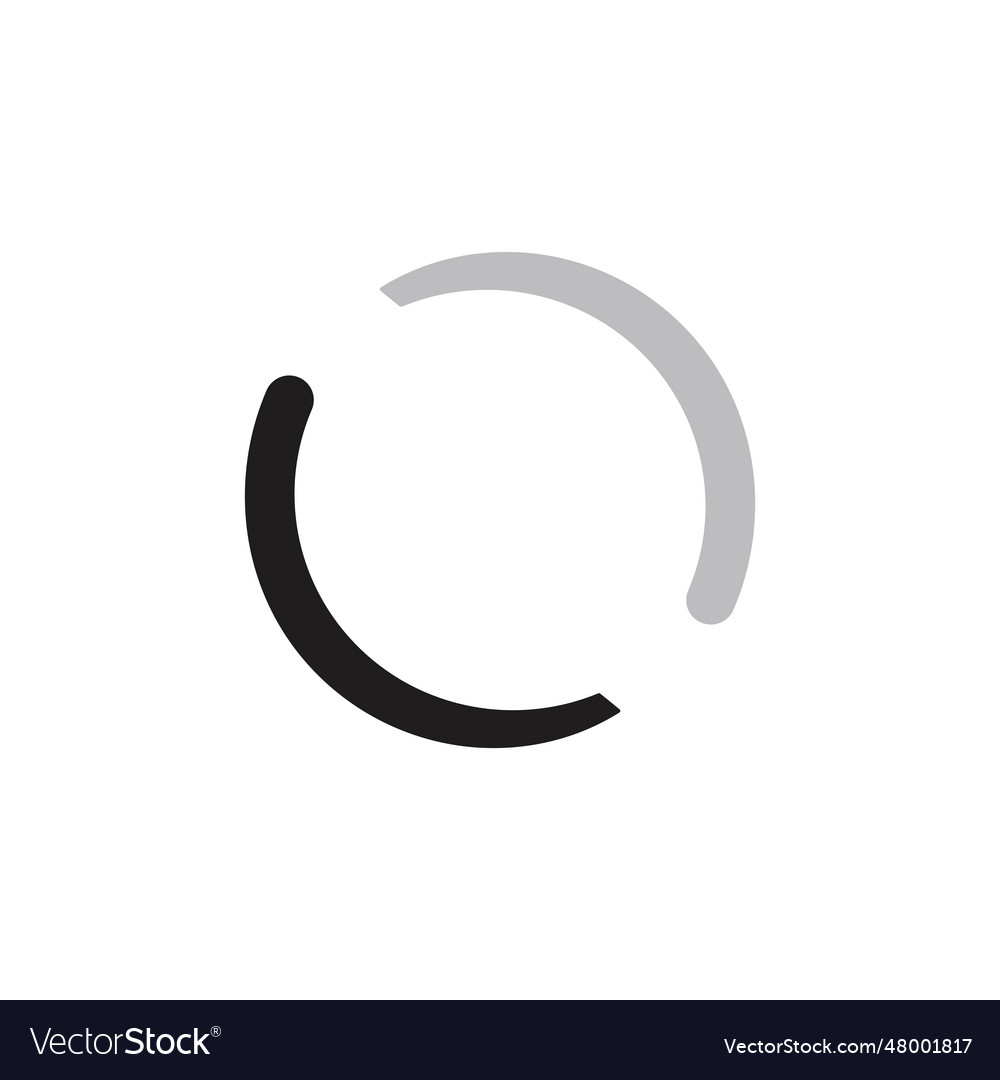 Buffering icon Royalty Free Vector Image - VectorStock