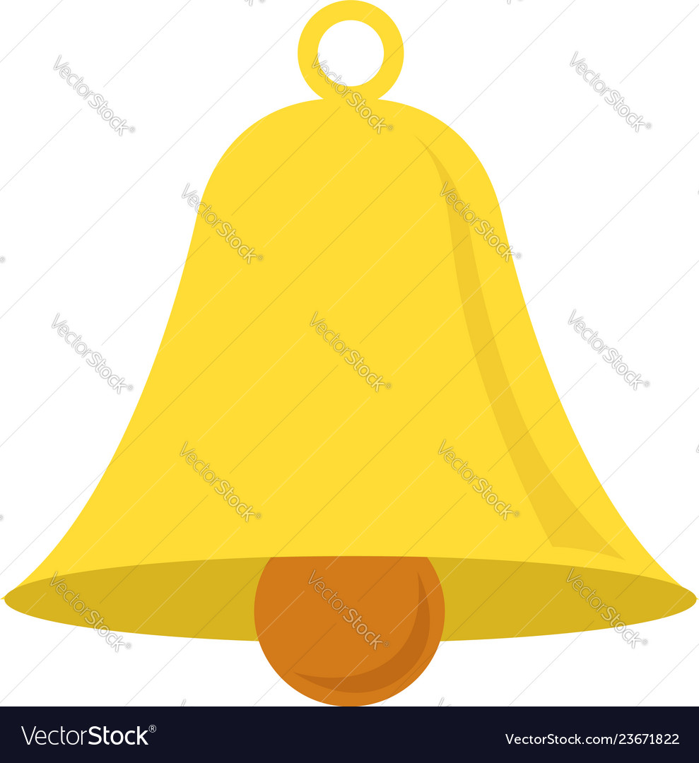 Bell icon isolated Royalty Free Vector Image - VectorStock