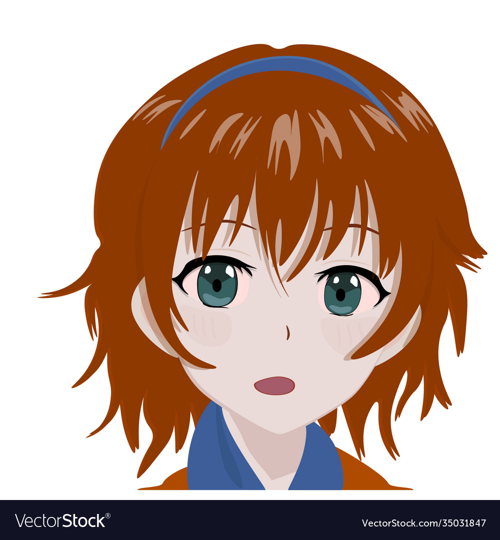 Premium Vector  Young girl anime style character vector illustration  design manga anime girl hair faces cartoon