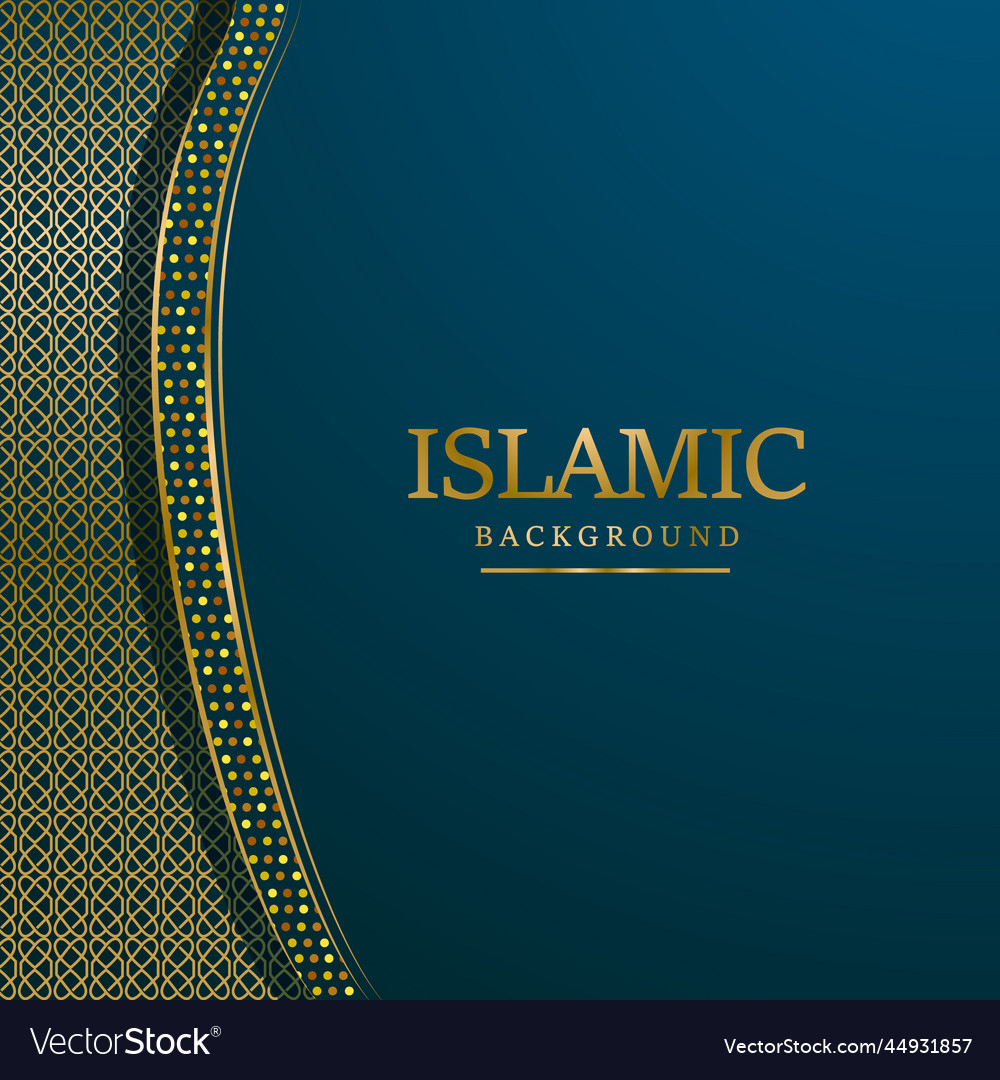 Islamic arabic elegant luxury ornamental Vector Image