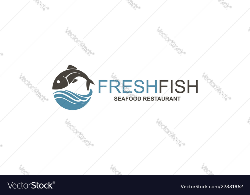 Abstract Fish Icon Royalty Free Vector Image - Vectorstock