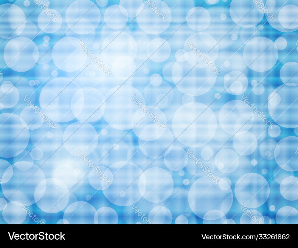 Blue defocus abstract background Royalty Free Vector Image