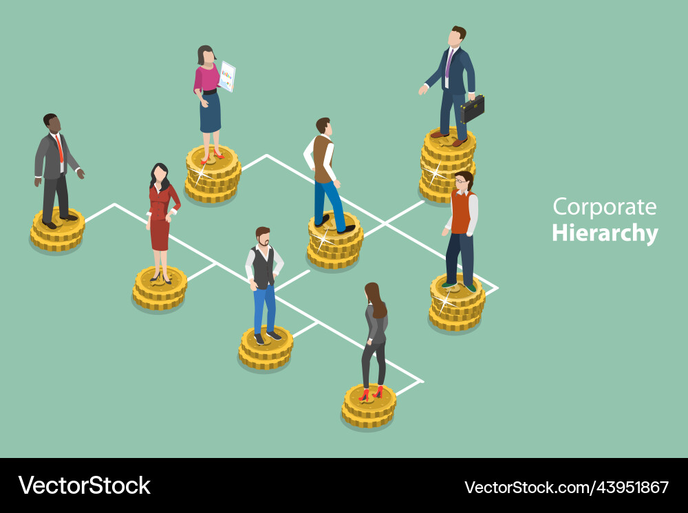 3d isometric flat conceptual Royalty Free Vector Image