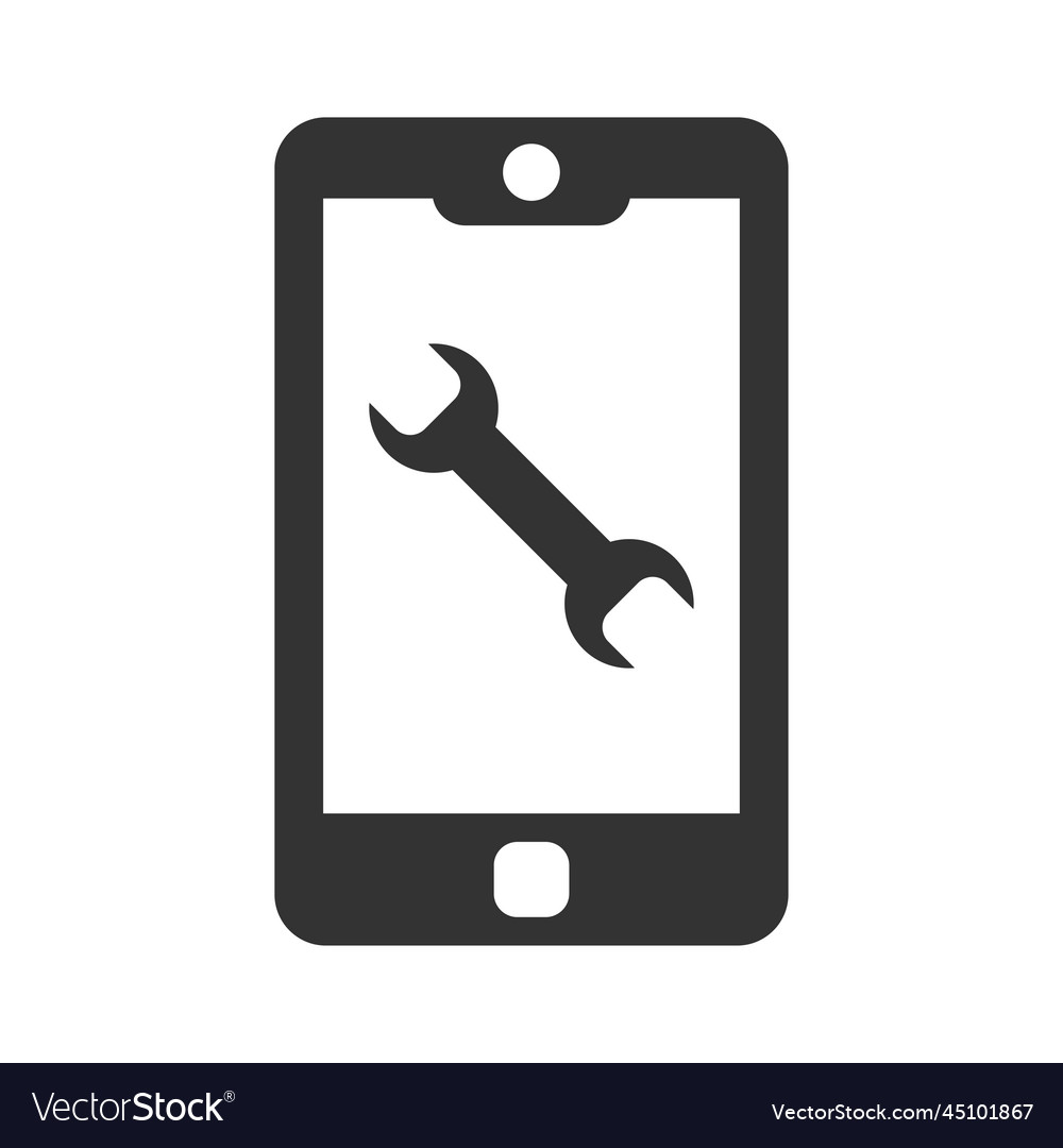 Mobile repair icon Royalty Free Vector Image - VectorStock