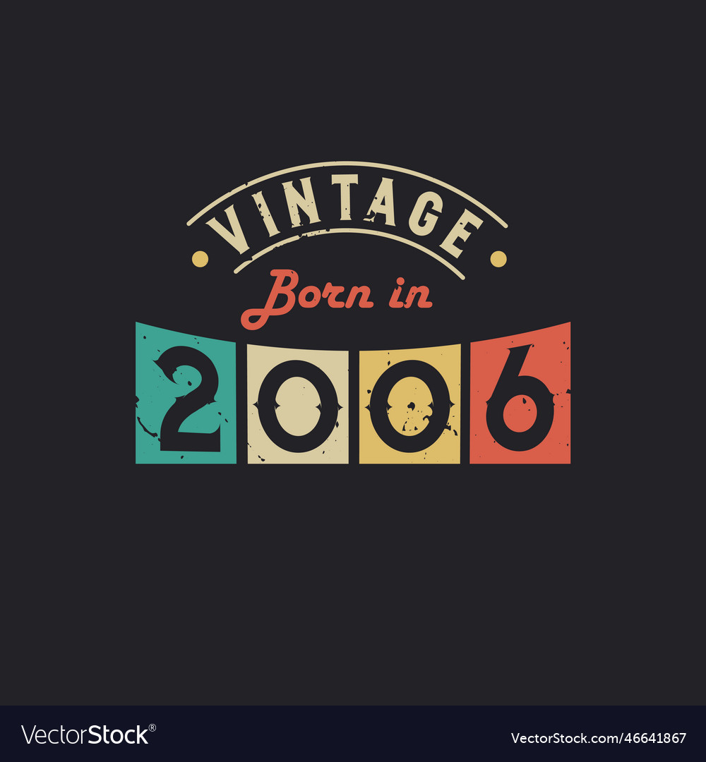 Vintage born in 1938 1938 retro birthday Vector Image