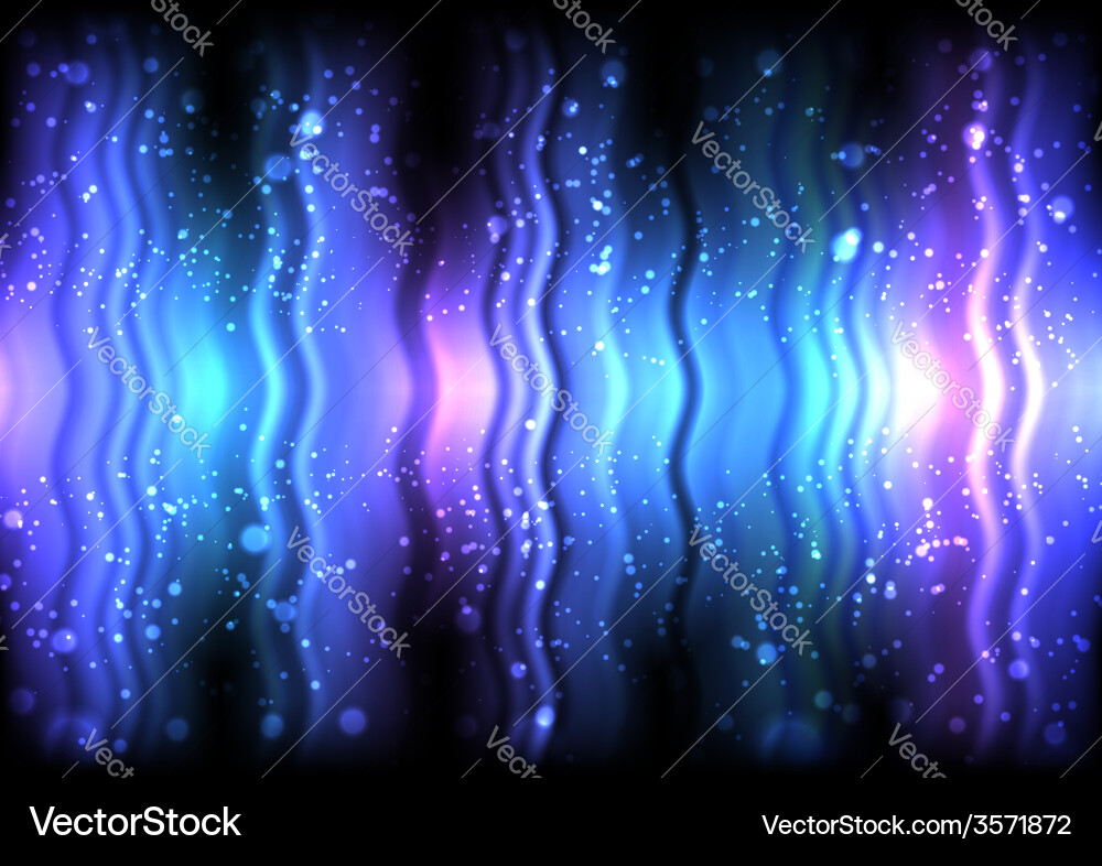 Abstract shiny waves Royalty Free Vector Image