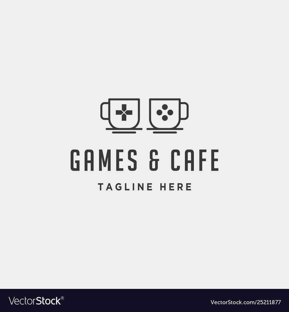 Premium Vector  Game station logo design template