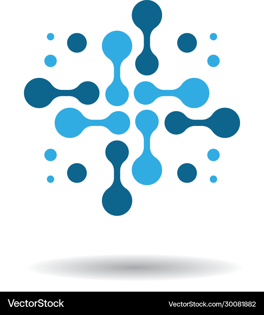 Molecule icon Royalty Free Vector Image - VectorStock