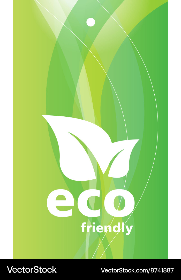 Eco label Royalty Free Vector Image - VectorStock