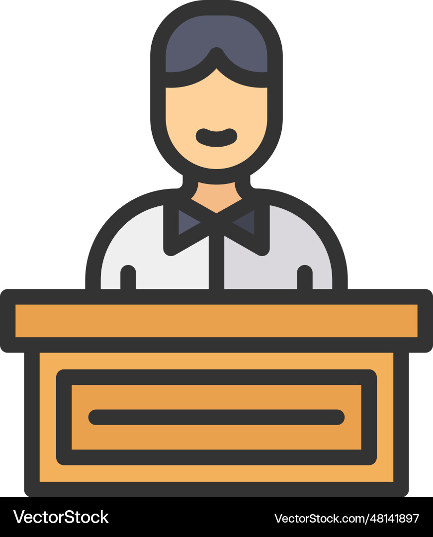 Host icon image Royalty Free Vector Image - VectorStock