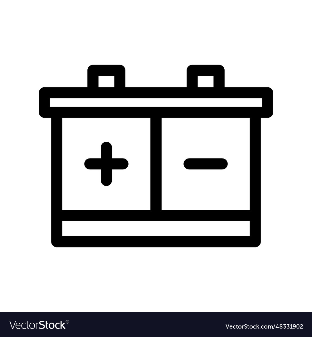 Battery icon Royalty Free Vector Image - VectorStock